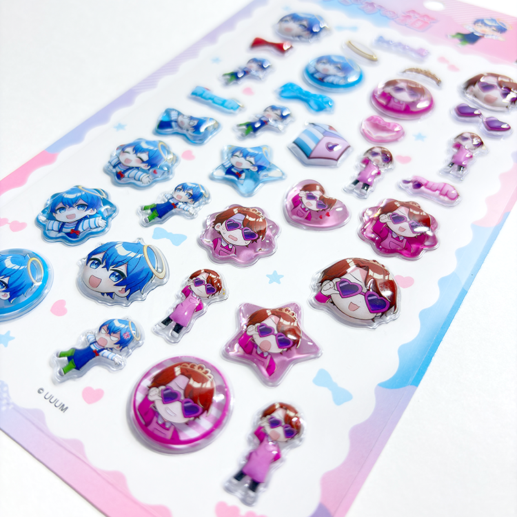 ぷっくりシール あかさかの箱