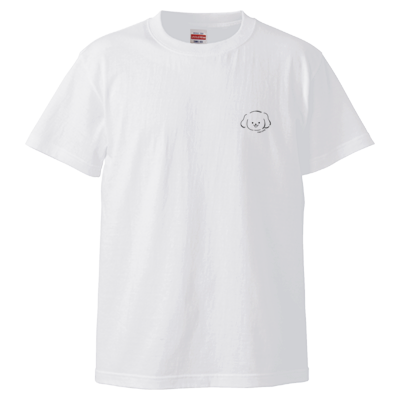 ワンポイント”reo”TシャツB（ホワイト）