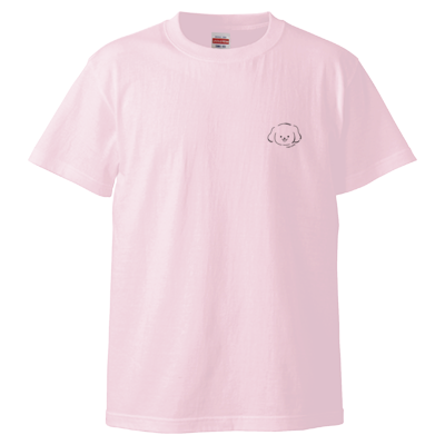 ワンポイント”reo”TシャツA（ライトピンク）