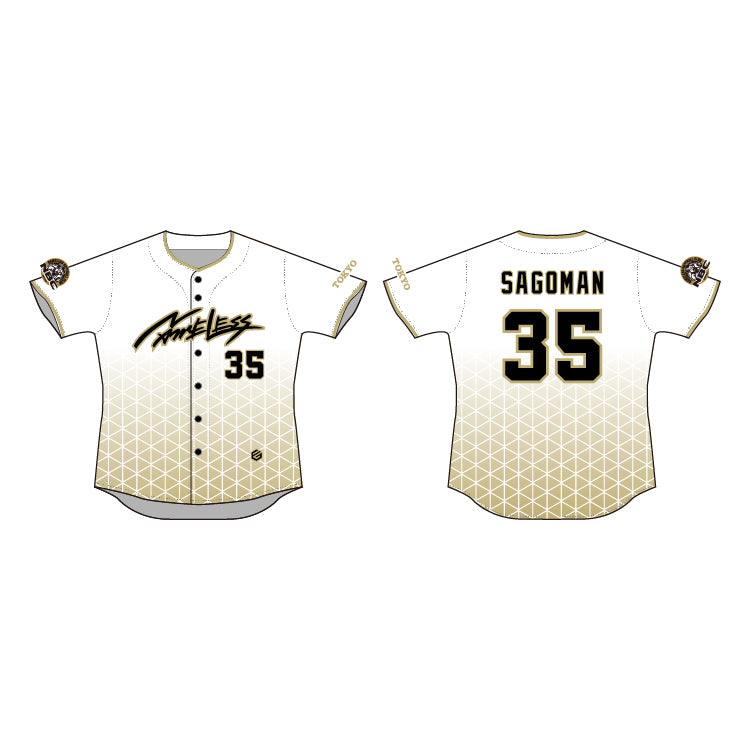 【名も無き野球部】オーセンティックユニフォーム（ビジター）