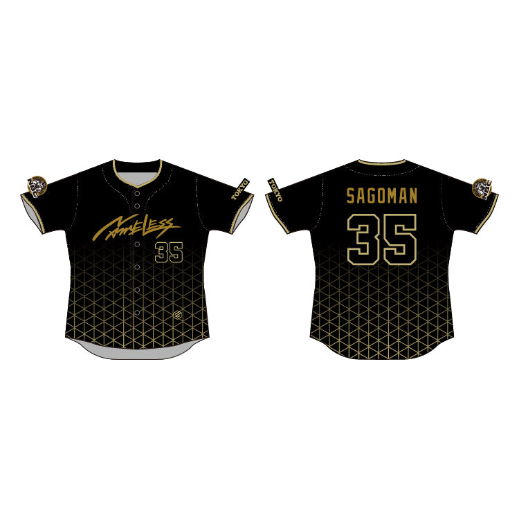 【名も無き野球部】レプリカユニフォーム（ホーム）