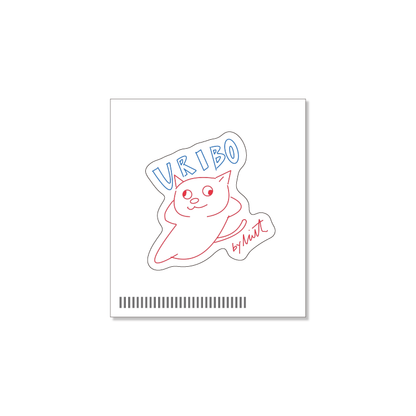 おるたなChannel ないとー_にゃんこの日チャリティー【ステッカー】