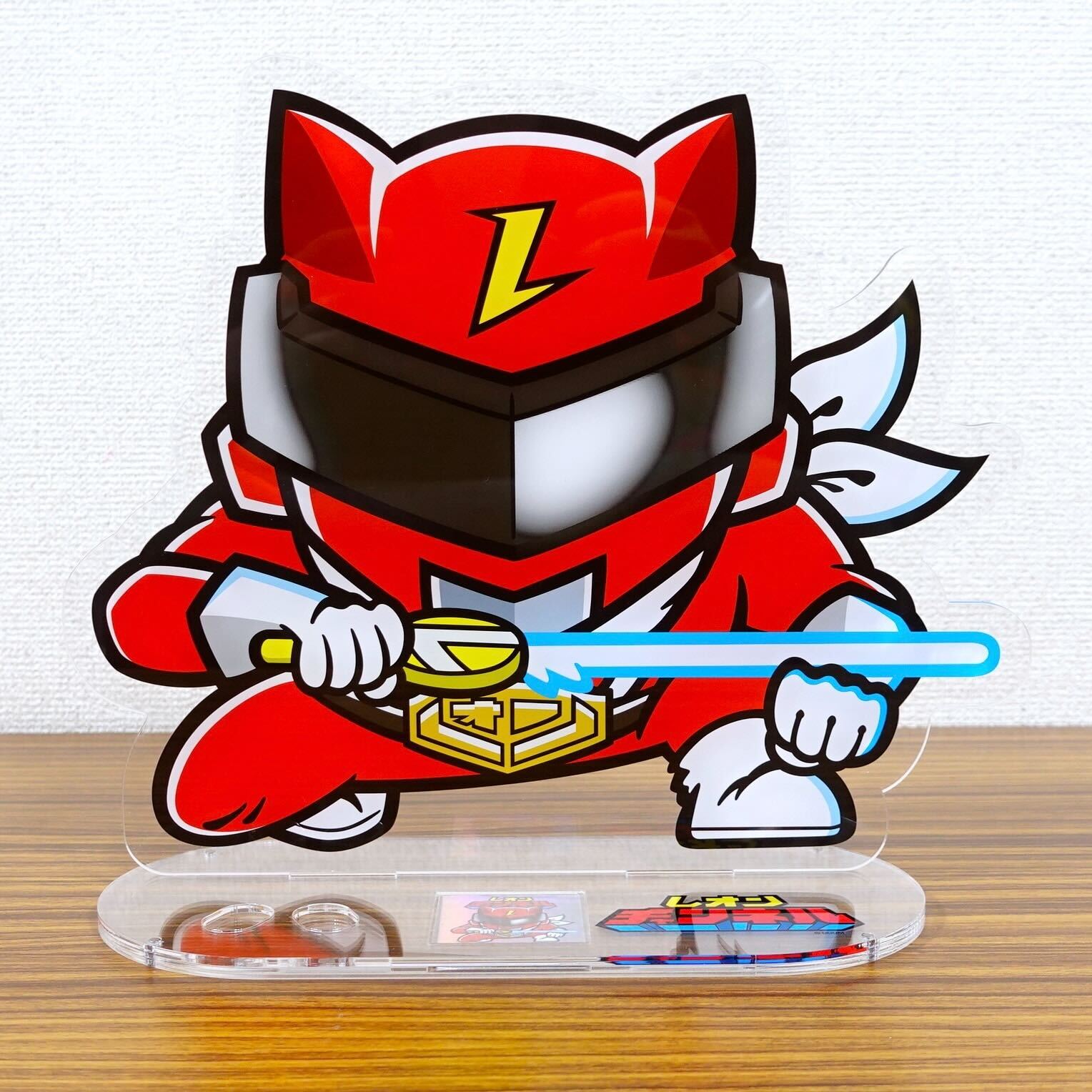 BIG アクリルフィギュア ソフビ &amp; シール収納台座付き レインボータック 48 シール付属