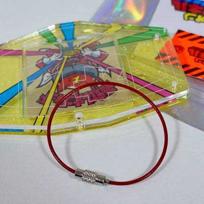 バックル型アクリルケース