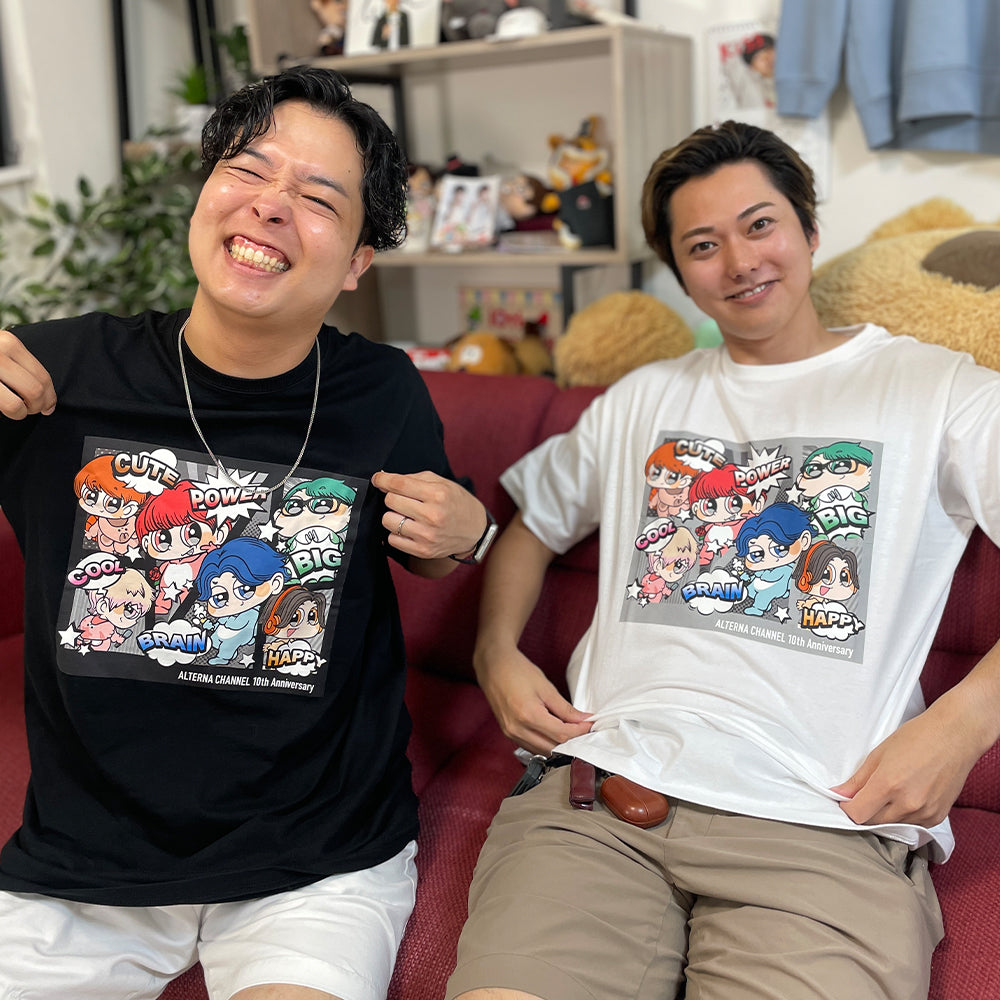 【おるたなChannel】10周年大感謝祭ビッグシルエットTシャツ