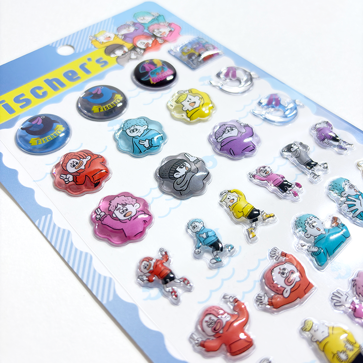 ぷっくりシール フィッシャーズ