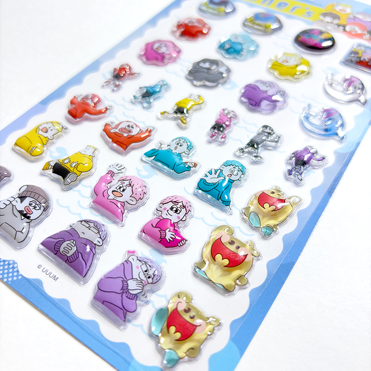 ぷっくりシール フィッシャーズ