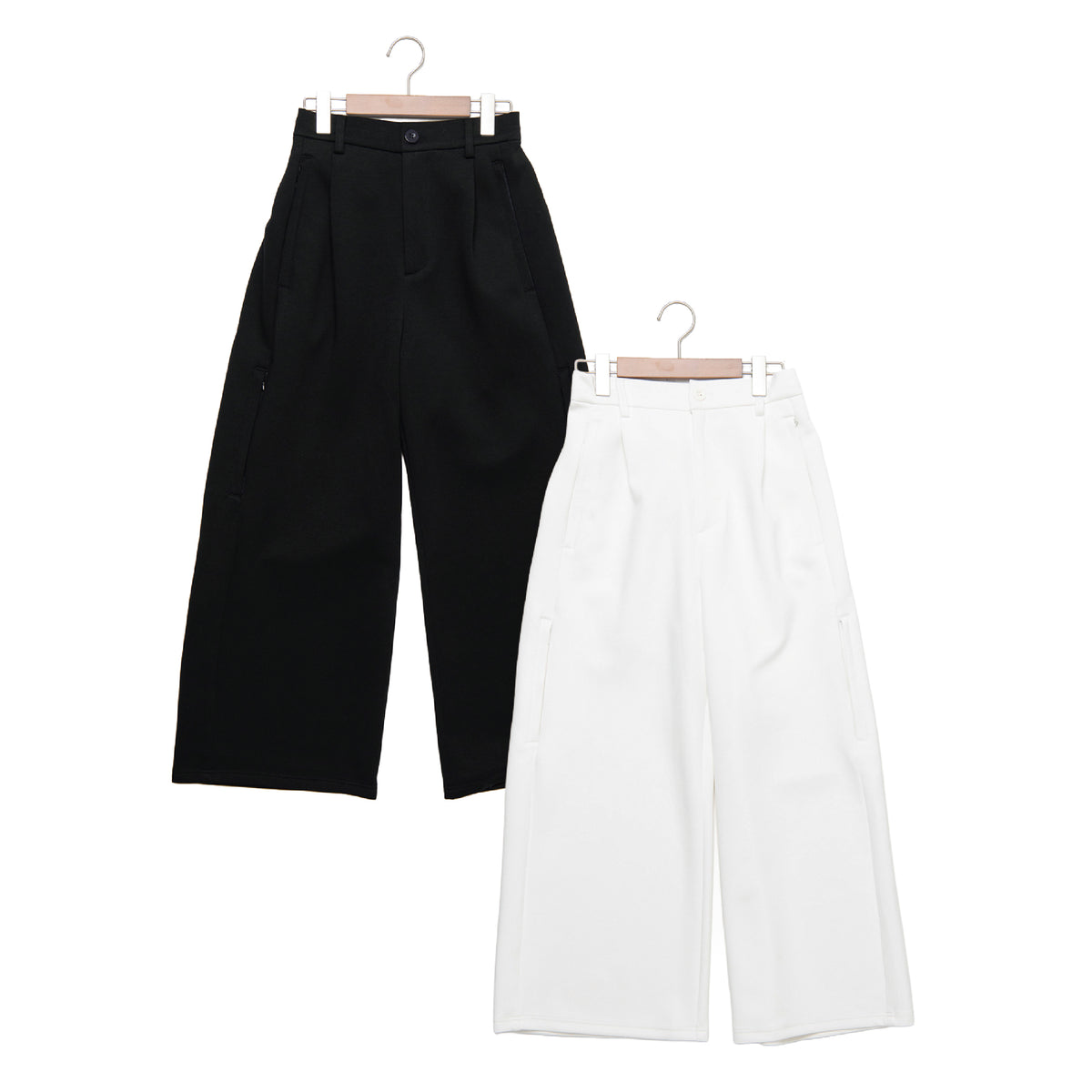 【House Love】Flexible track wide pants