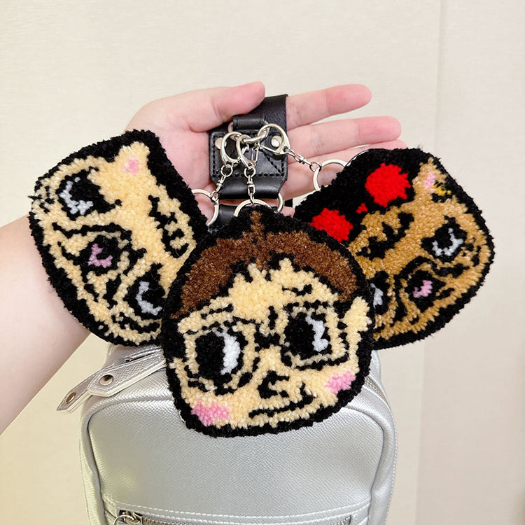 【デカキンと家族ラグキーホルダー】おまけ付き