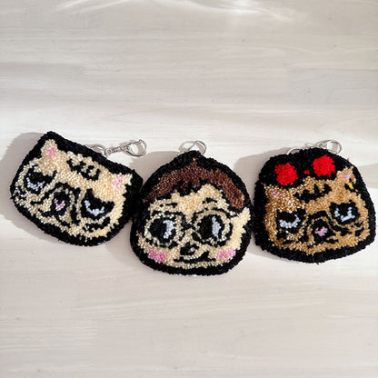 【デカキンと家族ラグキーホルダー】おまけ付き