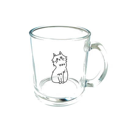 Nami Channel_にゃんこの日チャリティー【ガラスマグカップ】