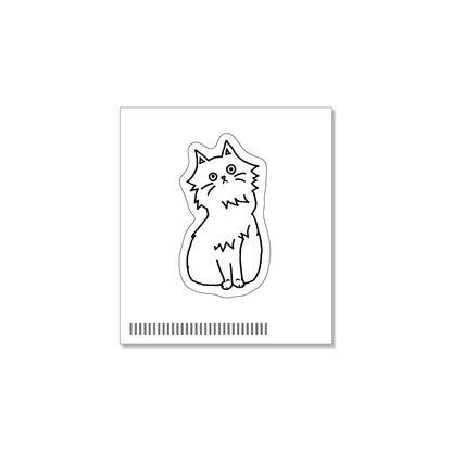 Nami Channel_にゃんこの日チャリティー【ステッカー】