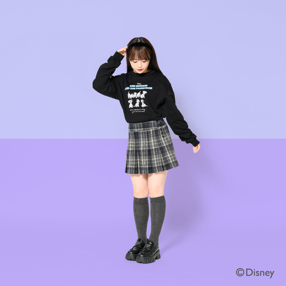 【Poika】＜Disney＞101匹わんちゃん/ロンT