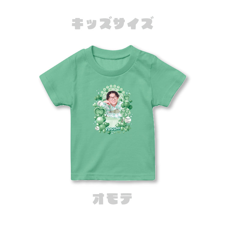 【ボンボンTV】推しTシャツ キッズサイズ（よっち）