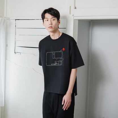 【House Love】Floor plan T-Shirts