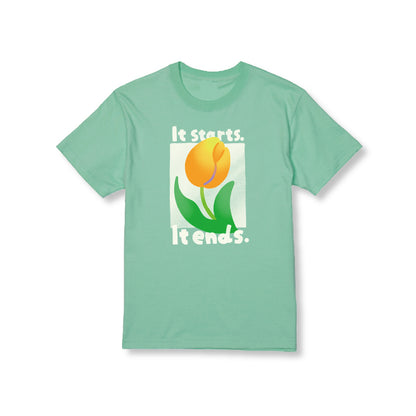 チューリップTシャツ/ミント