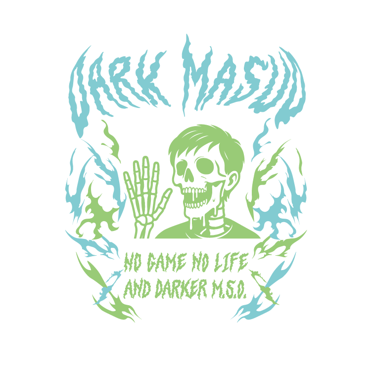 【Masuo】スカルDark M.S.O Tシャツ