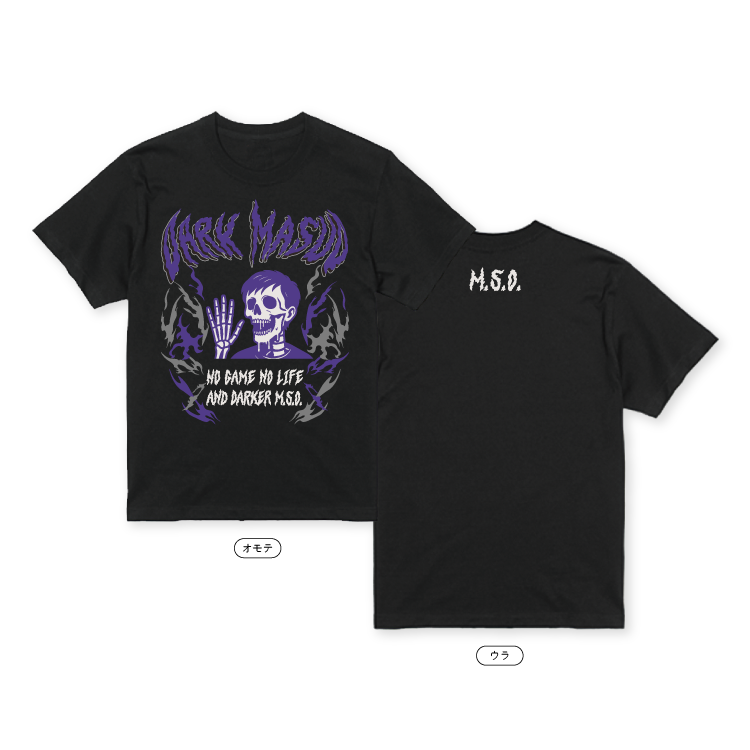 【Masuo】スカルDark M.S.O Tシャツ