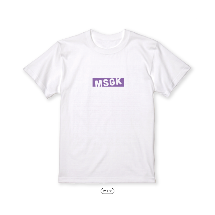 【Masuo】BOX MSGK LOGO Tシャツ