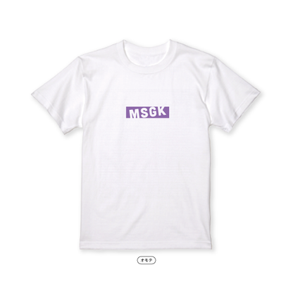 【Masuo】BOX MSGK LOGO Tシャツ
