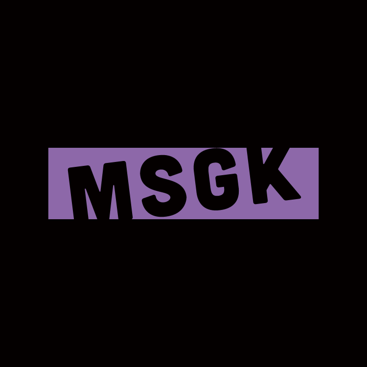 Msgk 【Masuo】BOX MSGK LOGO Tシャツ|Masuo TV - Creator Store