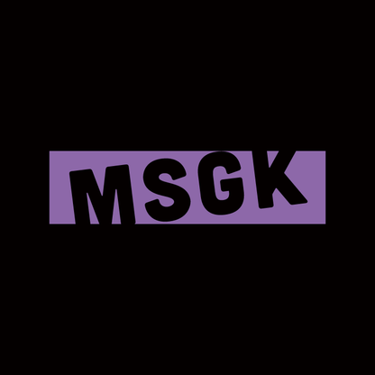【Masuo】BOX MSGK LOGO Tシャツ