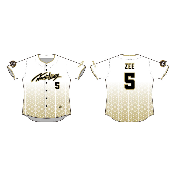 名も無き野球部】レプリカユニフォーム（ビジター）｜【V.I.P