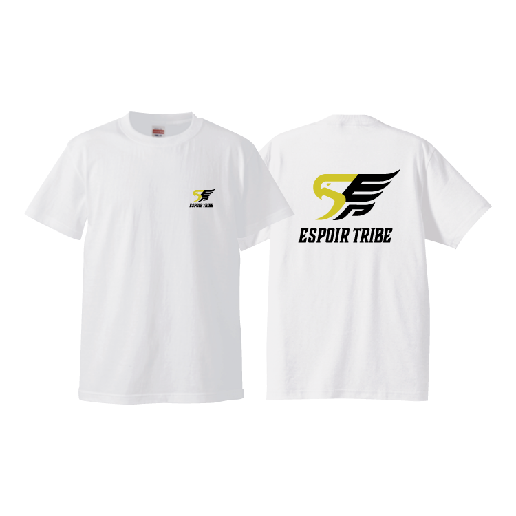 【ESPOIR TRIBE】オリジナル両面Tシャツ A2（ホワイト）