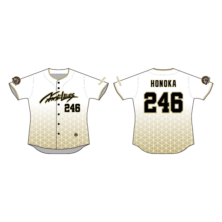 【名も無き野球部】オーセンティックユニフォーム（ビジター）
