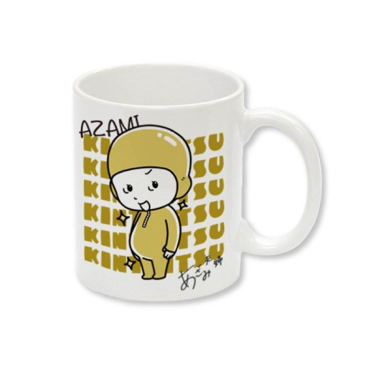 開運】天国へ行くわよマグカップ｜あざみ夫婦 - Creator Store