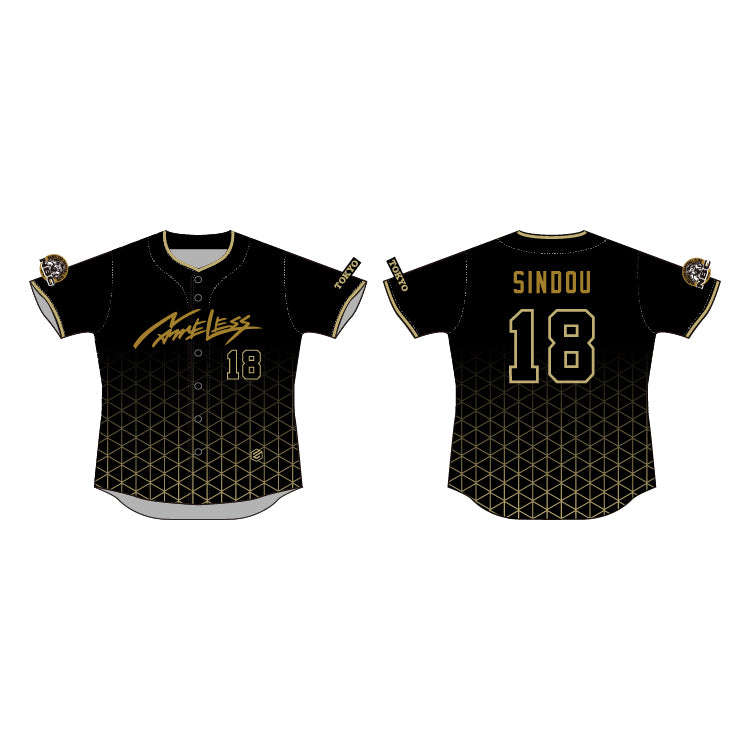 【名も無き野球部】レプリカユニフォーム（ホーム）