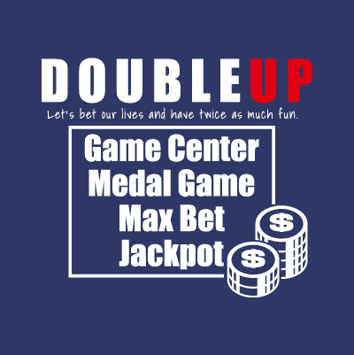 SBS DOUBLE UP 両面Tシャツ（白ロゴ）