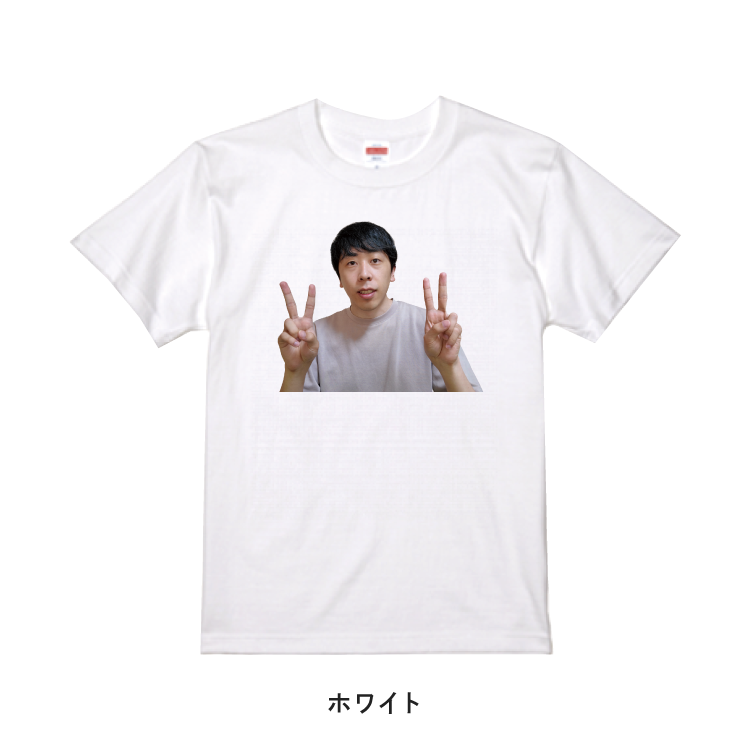 ダブルピースTシャツ