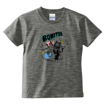 BONITOS TV カラー キッズTシャツ