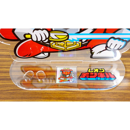 BIG アクリルフィギュア ソフビ &amp; シール収納台座付き レインボータック 48 シール付属