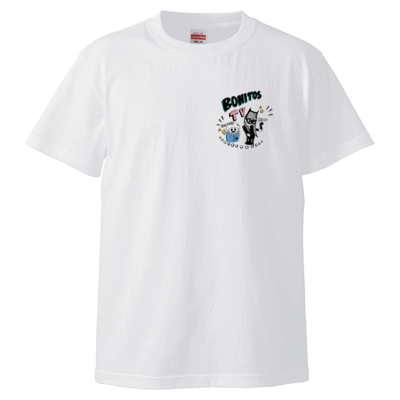 BONITOS TV カラーワンポイント Tシャツ