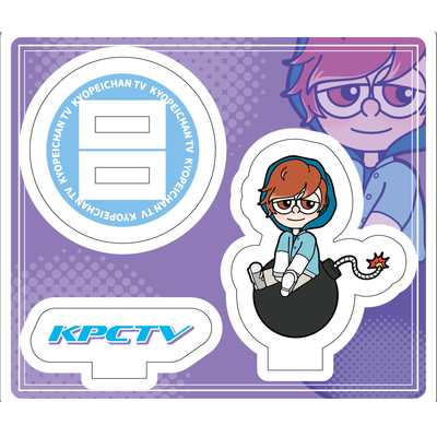 【きょうぺいちゃんTV】アクリルスタンド ブルー