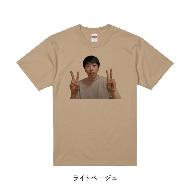 ダブルピースTシャツ