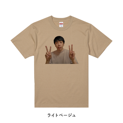 ダブルピースTシャツ