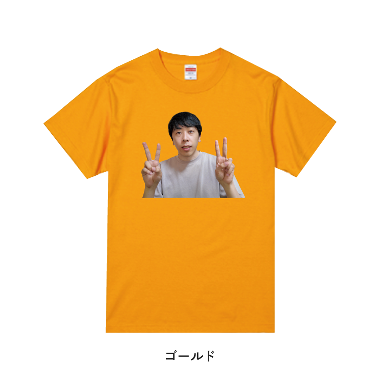 ダブルピースTシャツ