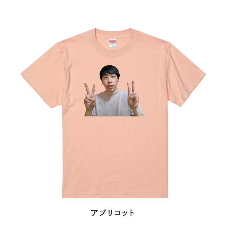 ダブルピースTシャツ