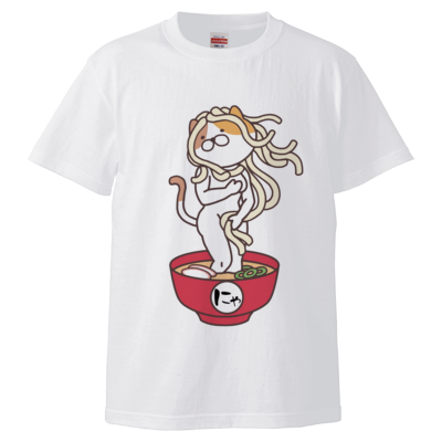 にゃんこうどん Tシャツ