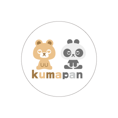 70cleam kumapan缶バッジ