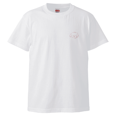 ワンポイント”reo”TシャツA（ホワイト）