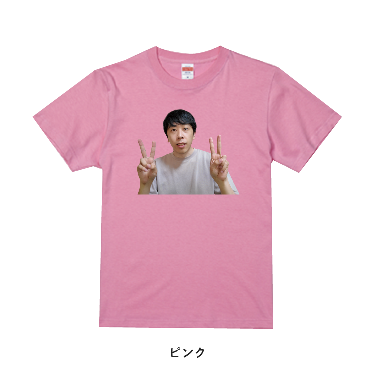 ダブルピースTシャツ