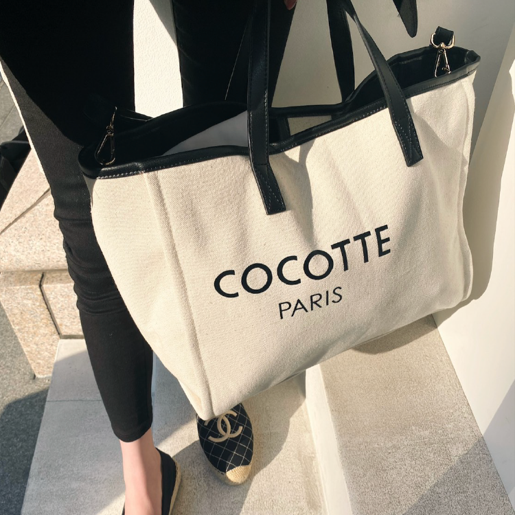 【Cocotte paris】Canvas tote bag