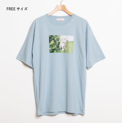 【Poika】フォトプリントTシャツ