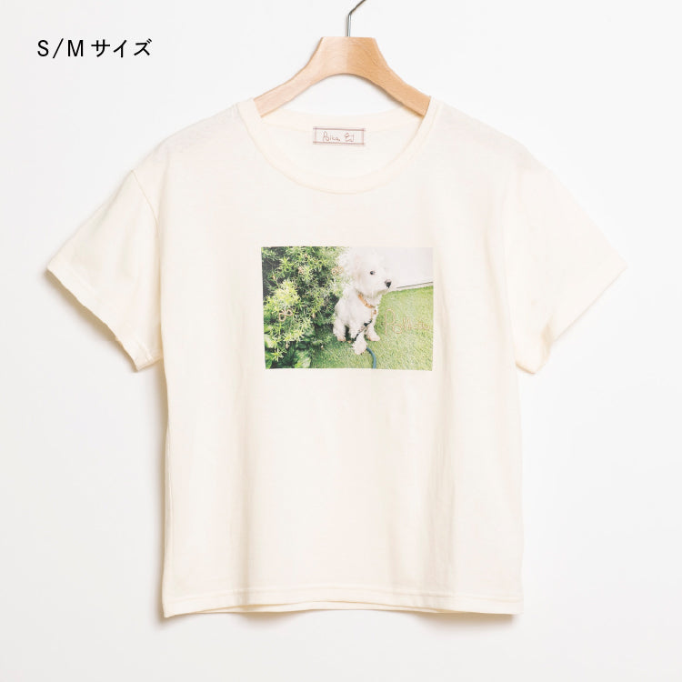 【Poika】フォトプリントTシャツ