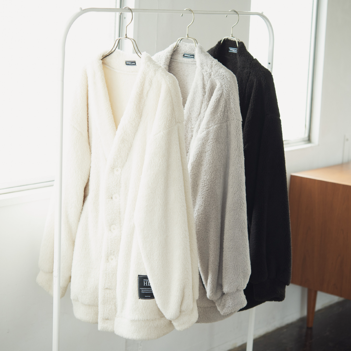 【House Love】Boa Cardigan